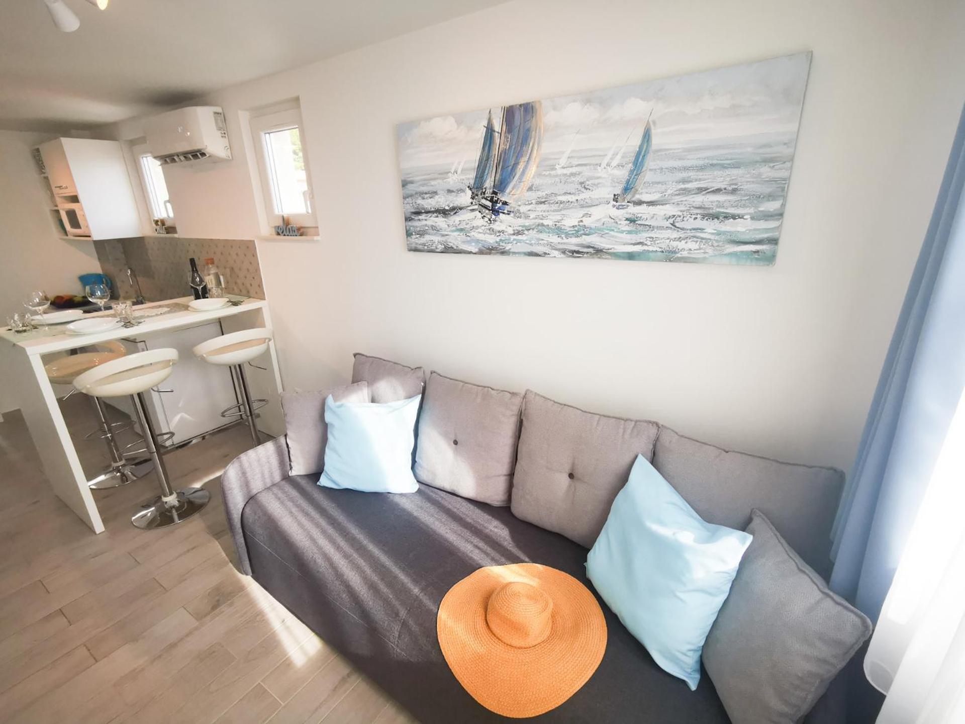 Rita Apartments - Sea-View Apartment 2Plus1 Tučepi Kültér fotó